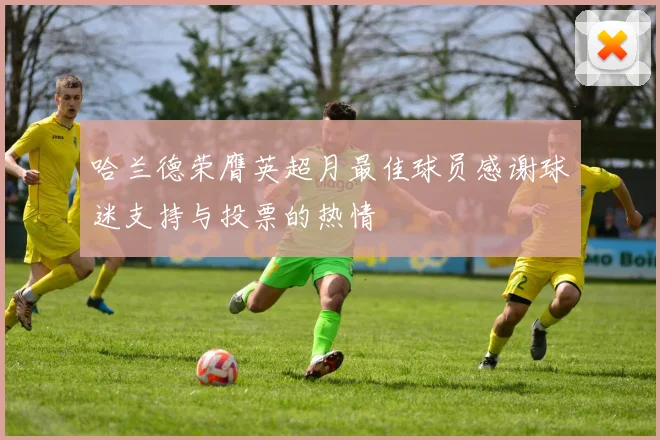 哈兰德荣膺英超月最佳球员感谢球迷支持与投票的热情